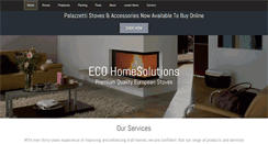 Desktop Screenshot of ecohomesolutions.ie